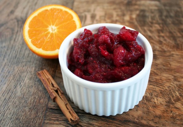 Cranberry compote 
