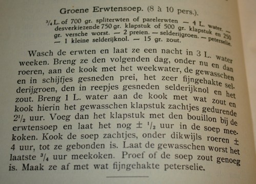 Groene erwtensoep Het nieuwe kookboek