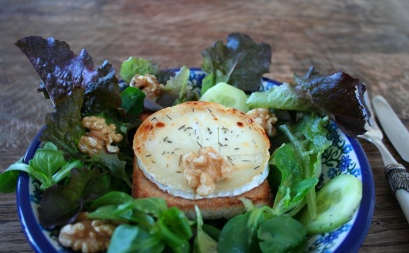 Salade geitenkaas