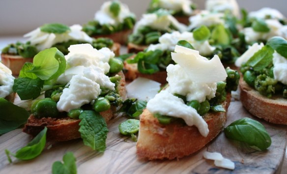 tuinbonentoast close-up