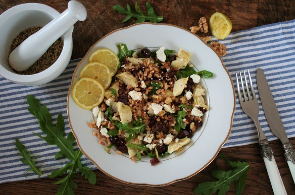 Farro salade
