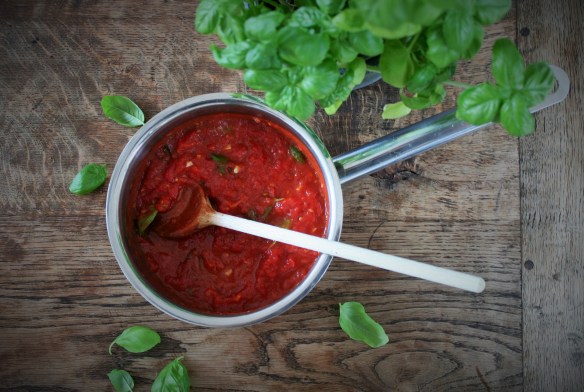 Tomatensaus voor pizza