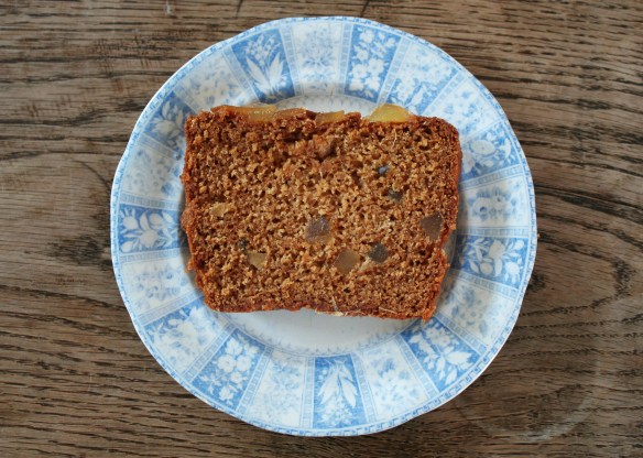 Gember cake close up